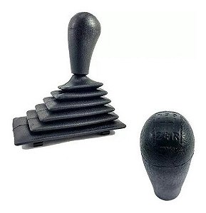 Kit Coifa Manopla Cambio Sanfona Gol Parati Saveiro Quadrado