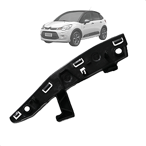 Guia Direita Parachoque Dianteiro C3 2013 2014 2015 A 2020