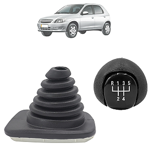 Bola De Câmbio Coifa Alavanca Sanfonada Celta 2013 Em Diante