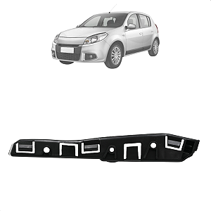 Guia Parachoque Dianteiro Sandero 2007 2008 2009 10 11 12 13 2014