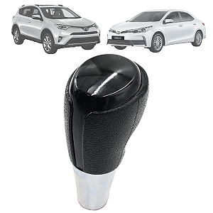 Bola Manopla Cambio Rav4 Corolla 2013 14 15 16 2017 2018 2019 Automático