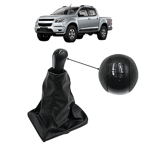 Kit Coifa Cambio Bola Manopla S10 2012 A 2018 6 Marchas