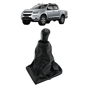 Kit Coifa Cambio Bola Manopla S10 2012 A 2018 6 Marchas