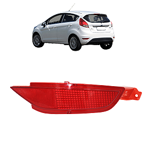 Refletor Parachoque Traseiro New Fiesta 2013 2014 2015