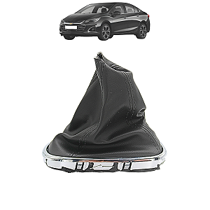 Coifa Câmbio Cruze Manual 2012 13 a 2016 Com Base Cromada