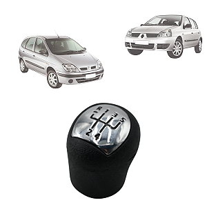 Manopla Câmbio Bola Clio 2005 A 2016 Scenic 2005 A 2010