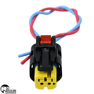 Chicote Caterpillar Femea 2 Vias