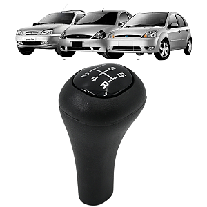 Bola de Câmbio Manopla Ka 97 a 01 Courier 96 a 13 Fiesta Hatch 96 a 07 Fiesta Sedan 01 a 07 Preto