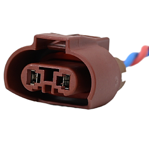 Chicote Plug 02 Vias Lâmpada Linha Honda Toyota Guia Central