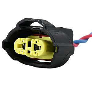 Chicote Plug Conector 02 Vias Lâmpada H9 Linha Honda
