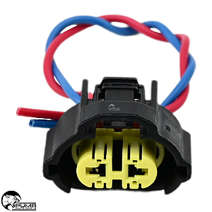 Chicote Plug Conector 02 Vias Lâmpada H9 Linha Honda