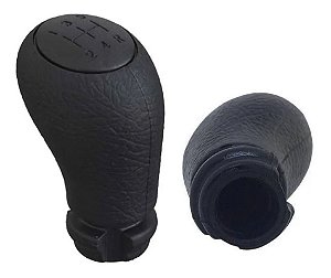 Bola de Câmbio Manopla Xsara Picasso GX 2001 a 2004 Preto 5 Marchas Ré para Trás