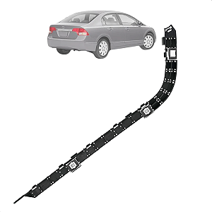 Guia Suporte Para-Choque Traseiro New Civic 2007 2008 2009 2010 2011