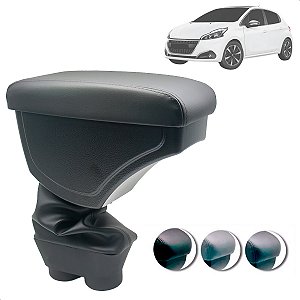 Encosto Descanso Braço Apoio Peugeot 208 2013 2014 2015 2016 2017 2018 2019 2020