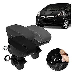 Encosto Descanso Braço Apoio Usb New Fit 2009 2010 A 2014