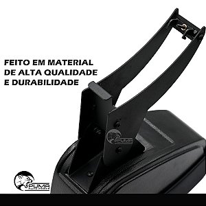 Encosto Descanso de Braço Apoio Duster Oroch 2011 Até 2018 Com Porta copos