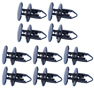 10 Presilha Parabarro Parachoque Renault Kwid 2018 2019 2020