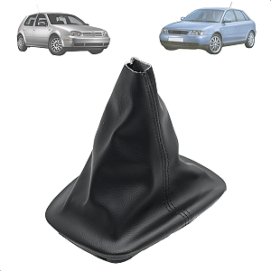 Coifa Câmbio Golf 1998 a 2007 Audi A3 1997 a 2000 Preto