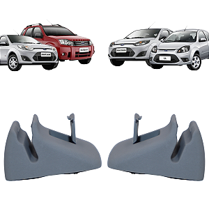 2 Grampo Presilha Suporte Quebra Sol Ecosport Fiesta Rocam Hatch/Sedan Ka