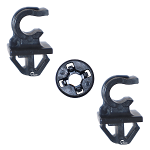 Kit Grampo Presilha Haste Vareta Do Capo Tiggo 2 4 7 8 Qq