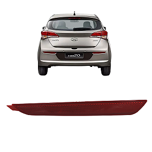 Refletor Olho De Gato Traseiro HB20 2012 2013 2014 2015 Esquerdo