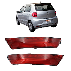 Par Refletor Parachoque Traseiro Fox 2010 2011 2012 2013 2014