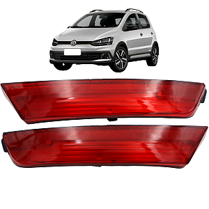 Par Refletor Parachoque Traseiro Fox 2010 2011 2012 2013 2014