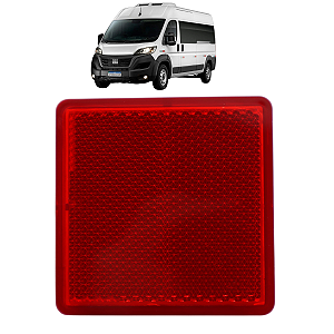 Lanterna Parachoque Olho de Gato Refletor Traseiro Ducato 1998 Até 2014