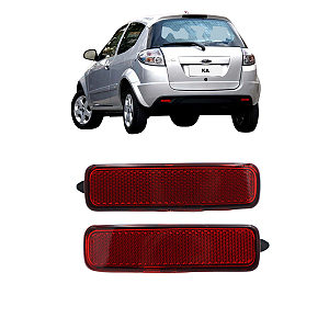 2 Refletor Para-choque Traseiro Ford Ka 2011 2012 2013