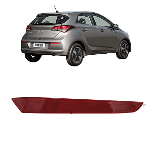 Lanterna Refletor Parachoque Traseiro Direito HB20 2016 2017 2018 2019