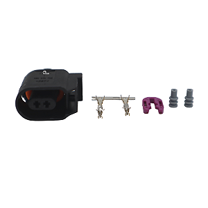 Plug Conector P/ Chicote Sensor Velocidade Abs Jetta Golf Up