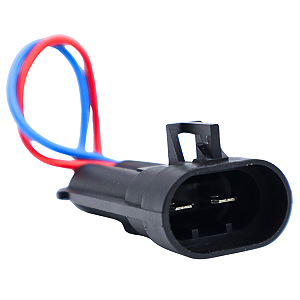 Chicote Conector Plug 2 Vias Ventoinha Fiat Palio Tempra