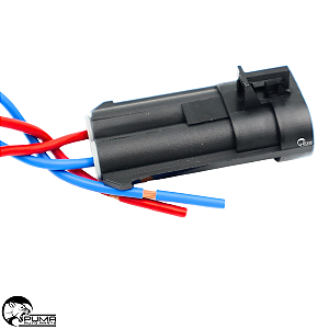 Chicote Conector Plug 2 Vias Ventoinha Fiat Palio Tempra