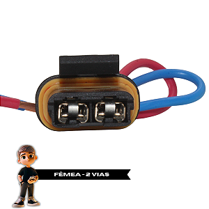 Chicote Plug Ventoinha Monza 1992 1993 94 95 A 1996 2 Vias