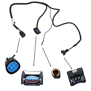 Chicote Conector Plug Bobina De Ignição Ford Ka 1998