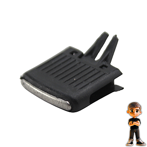 Botão Direcionador Do Difusor Ar Jetta Fox Crossfox Spacefox
