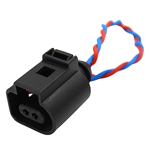 Chicote Plug Vw Sensor Temperatura Cinza Gol Voyage G5 G6