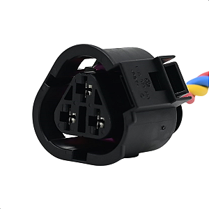 Conector 3 Vias Audi Volkswagen Cebolão Radiador