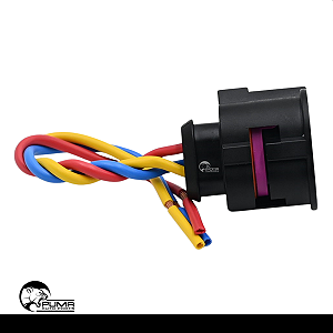 Conector 3 Vias Audi Volkswagen Cebolão Radiador