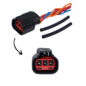 Conector Chicote Do Sensor Fase Ecosport Focus 2.0 Duratec