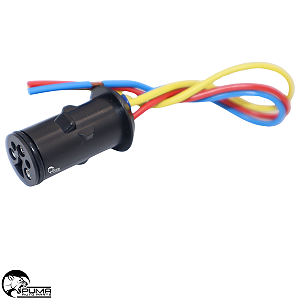 Chicote Plug Conector 3 Vias Sensor Velocidade Monza Kadett