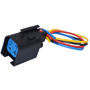 Conector Chicote Contra Peça Sonda Lambda Ford Fiesta Ka