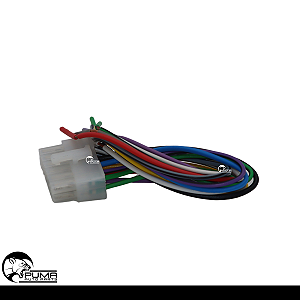 Chicote Plug Rádio Pionner 346 Antigo 323/ 346/436/523.