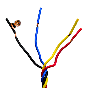 Chicote Plug Sonda Lambda Ford Novo Ka New Fiesta 4 Vias