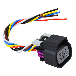 Conector Chicote Do Corpo Borboleta Tbi Agile Montana Celta Prisma Cobalt Spin 1.4 Flex