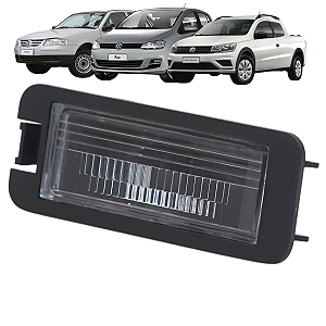 Luz Da Placa Sem Soquete Volkswagen Gol G6 Saveiro G5 G6 G7 Fox