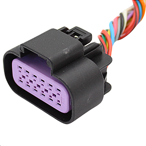 Plug Conector Conexão Auxiliar Astra Flex Power 12 Vias