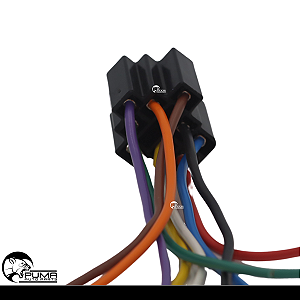 Chicote Plug Comando Ventilação Ar Condic Corsa Celta Classic