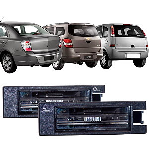 2 Lanterna De Placa Montana Cruze Meriva Cobalt Spin Agile Sem Soquete