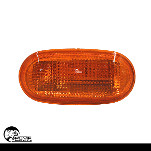 02 Lanterna Lateral Pisca Paralama Âmbar com LED L200 Triton Pajero TR4 Pajero Dakar Outdoor Sport